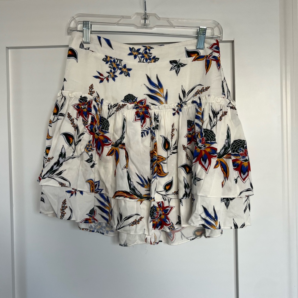 The Jetset Diaries mini ruffle skirt